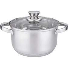 Каструля з кришкою Krauzer Constant Plus 78014 16 см 1.9 л сріблястий