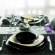Чайний сервіз Luminarc Carine Black&White D2371 12 предметів