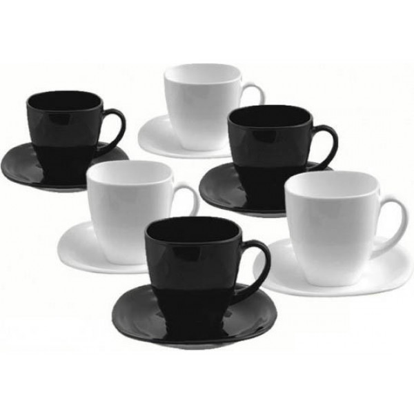 Чайний сервіз Luminarc Carine Black&White D2371 12 предметів