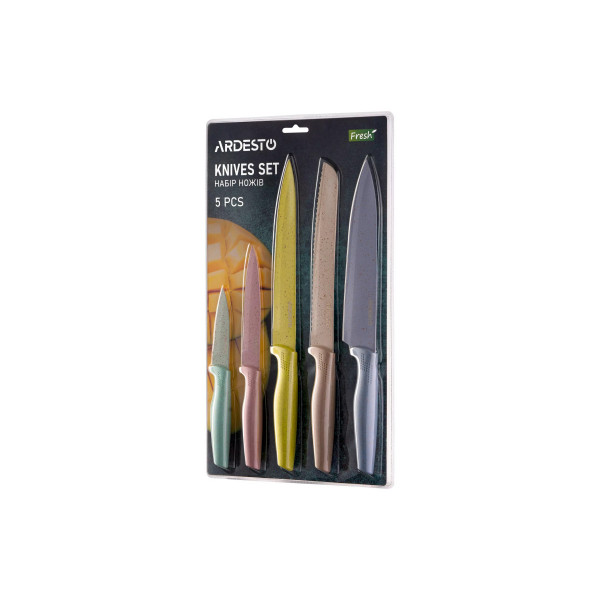 Набір ножів Ardesto Fresh AR2105FR 5 предметів