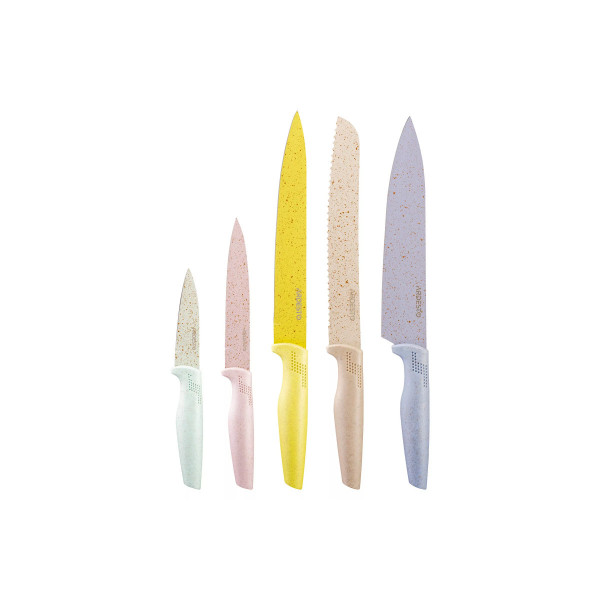 Набір ножів Ardesto Gemini Gourmet AR2102GR 2 предмети сріблясті