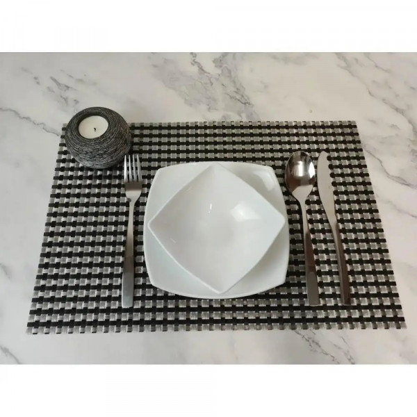 Килимок для сервірування столу Versailles Ретро VS-PM3045-30 45х30 см сірий