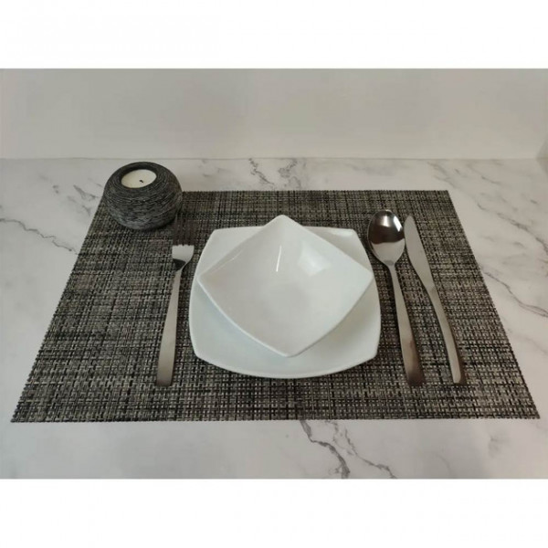 Килимок для сервірування столу Versailles Симфонія VS-PM3045-26 45х30 см темно-сірий