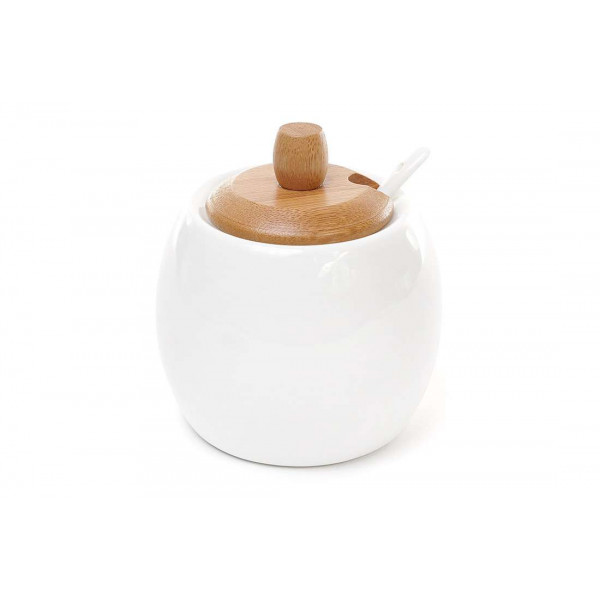 Цукорниця з ложкою Naturel BonaDi 375-328