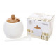 Цукорниця з ложкою Naturel BonaDi 375-328