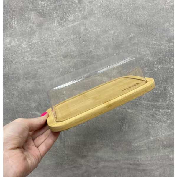 Маслянка Eurogold 7016102490 6х12.5х19 см бежева