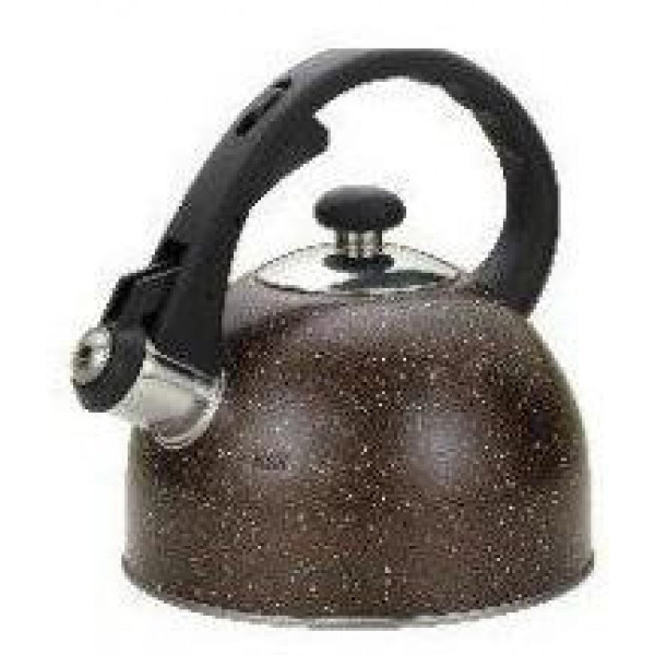 Чайник із свистком Edenberg EB-1973-Brown 1.5 л коричневий