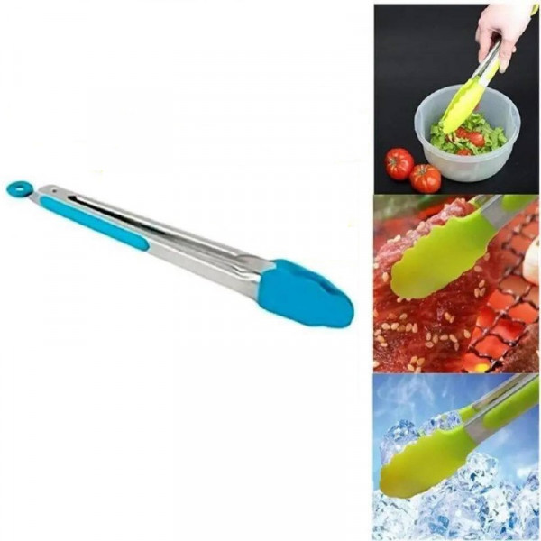 Щипці кухонні Frico FRU-072-Blue 30 см блакитні