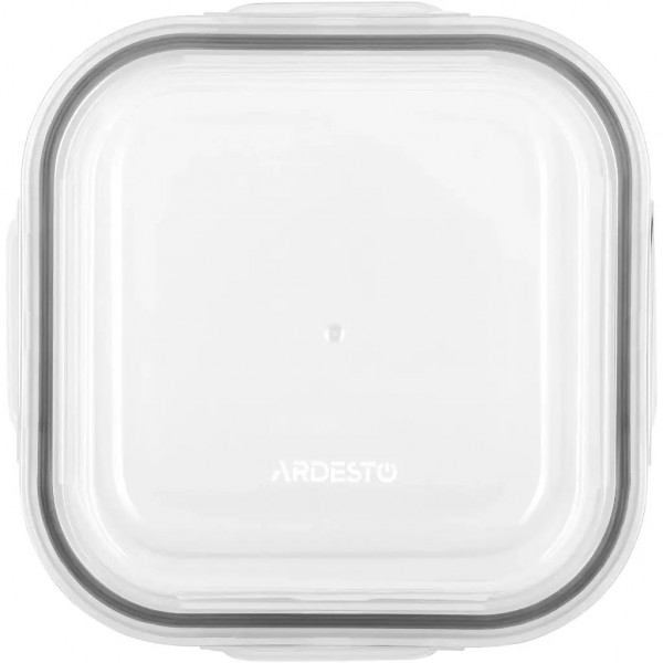 Контейнер харчовий з кришкою квадратна Ardesto Gemini AR1212BSQ 1200 мл