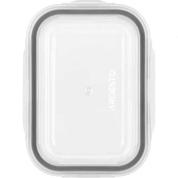 Контейнер харчовий з кришкою прямокутний Ardesto Gemini AR1240BRC 400 мл