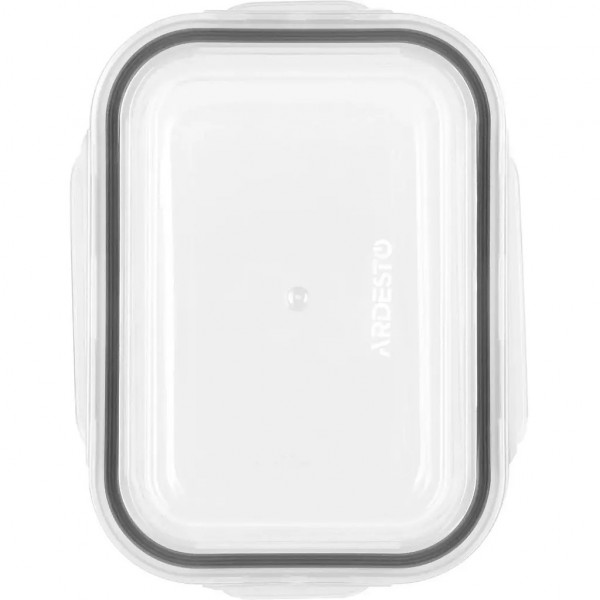 Контейнер харчовий з кришкою прямокутний Ardesto Gemini AR1260BRC 600 мл