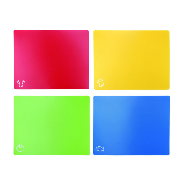 Набір кухонних дощок Eurogold 7016102480 38х30 см 4 шт