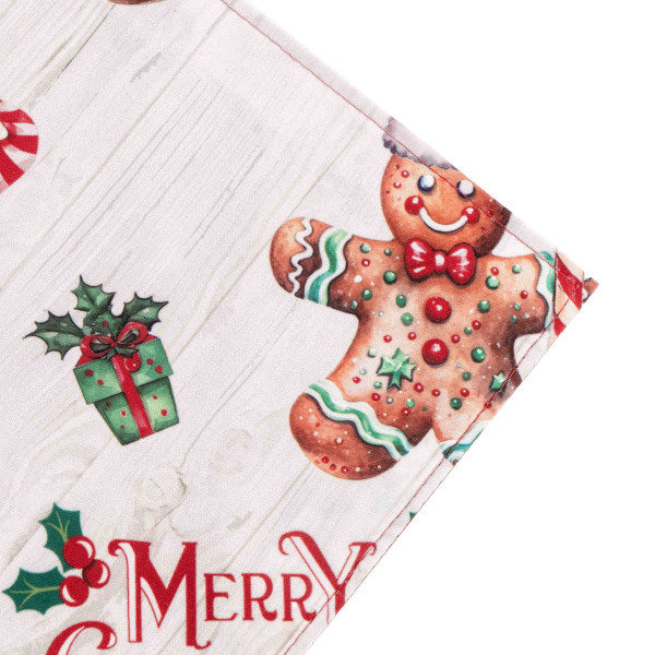 Набір сервірувальних серветок Ardesto Christmas Gingerbread ART15HG 30х45 см 2 шт