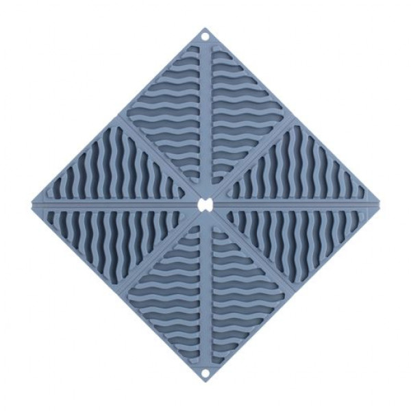 Підставка під гаряче Ardesto Gemini AR4012B 1.7х16.5х16.5 см синя