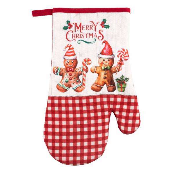 Прихватка-перчатка Ardesto Christmas Gingerbread ART05HG 18х30 см