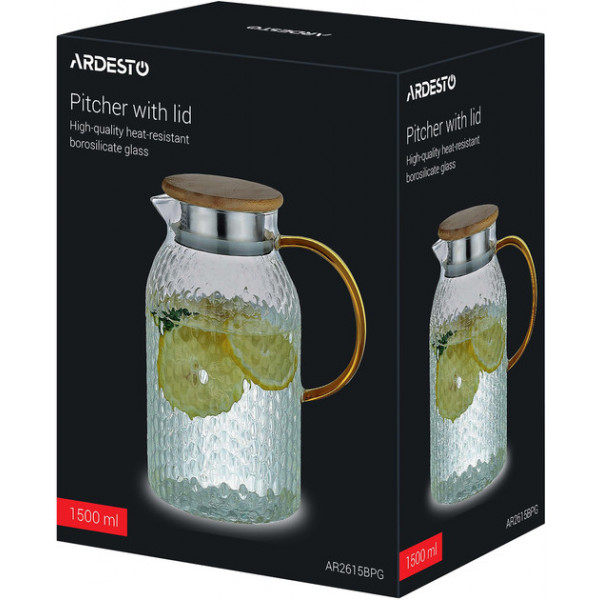 Глечик Ardesto Dew AR2615BPG 1.5 л