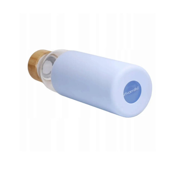 Пляшка для води Kamille KM9022 Blue 500 мл блакитна