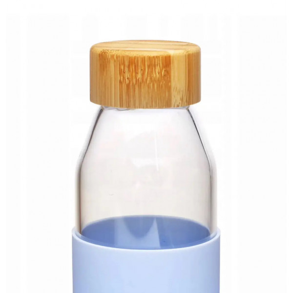 Пляшка для води Kamille KM9022 Blue 500 мл блакитна