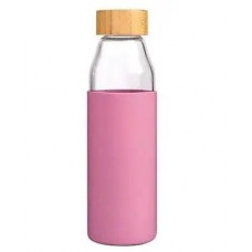 Пляшка для води Kamille KM9022 Pink 500 мл рожева