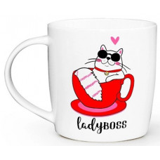 Кружка Kvarta Lady Boss KV-D-1934 360 мл белая