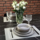 Салатник Lingte Granite LTS08-3 16 см сіра