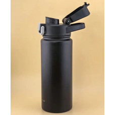 Термопляшка Kamille KM2176 600 мл чорна