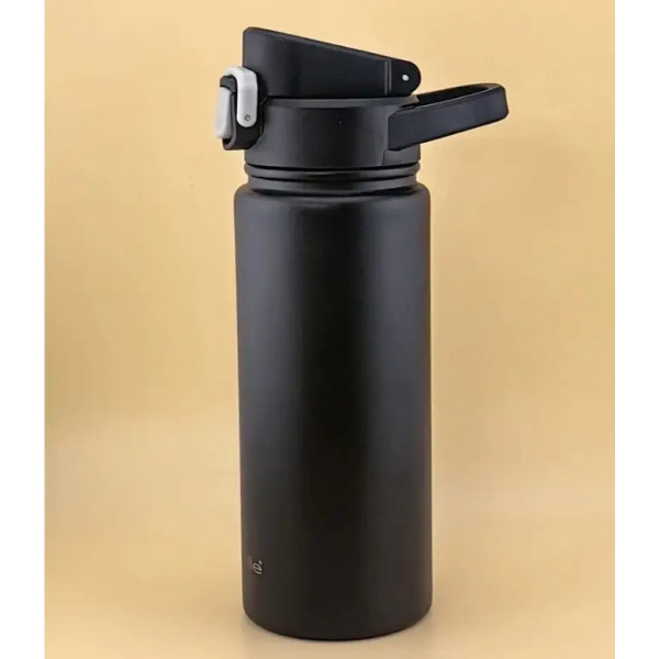 Термопляшка Kamille KM2176 600 мл чорна