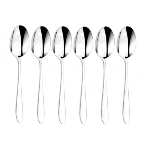 Набір столових ложок Edenberg EB-18603 20,5x4,5 см 6 шт сріблястий