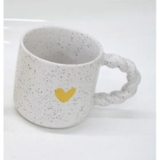 Кружка Ardesto My heart AR3082G 300 мл світло-сіра