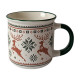 Кружка Vittora Новогодние узоры VT-C-339355 355 мл