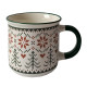 Кружка Vittora Новогодние узоры VT-C-339355 355 мл