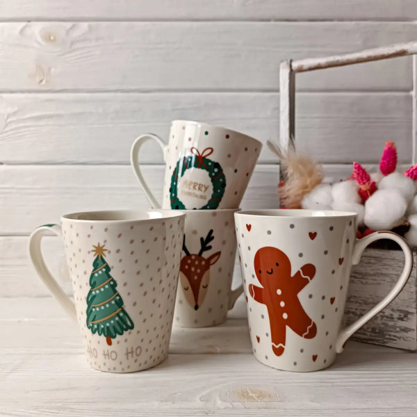 Кружка Vittora Новогодний стиль VT-C-330380 380 мл