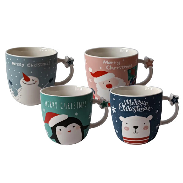 Кружка Vittora Рождественские поздравления VT-C-331360 360 мл