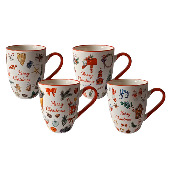 Кружка Vittora Рождественский переполох VT-C-332340 340 мл