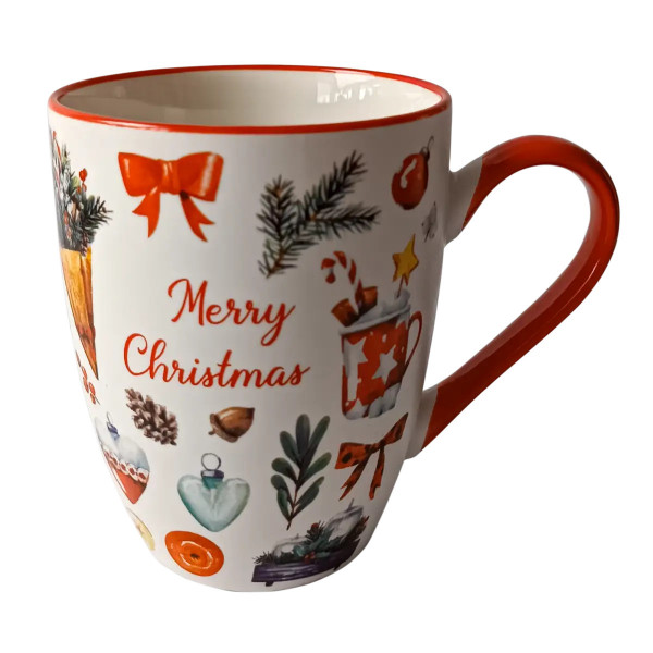 Кружка Vittora Рождественский переполох VT-C-332340 340 мл