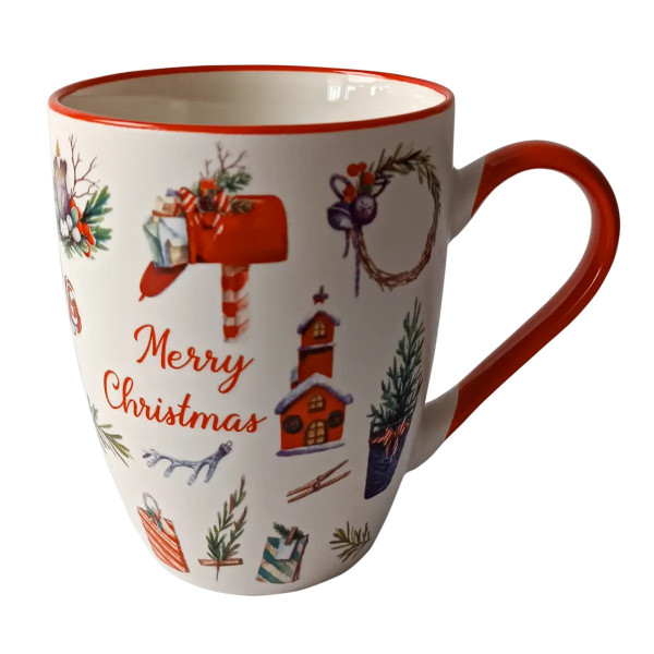 Кружка Vittora Рождественский переполох VT-C-332340 340 мл