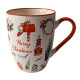 Кружка Vittora Рождественский переполох VT-C-332340 340 мл