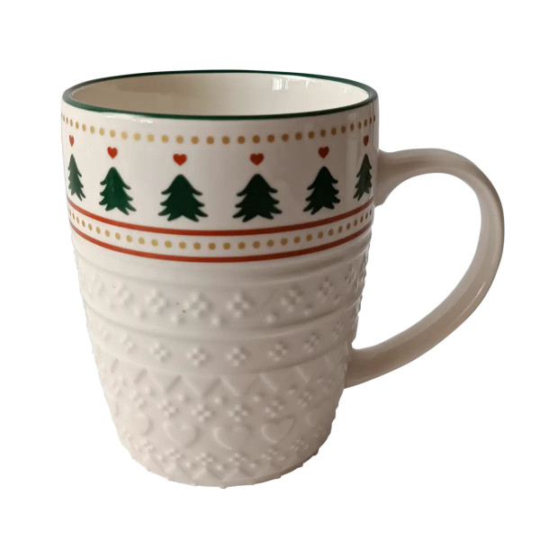 Кружка Vittora Снежная мозаика VT-C-341380 380 мл