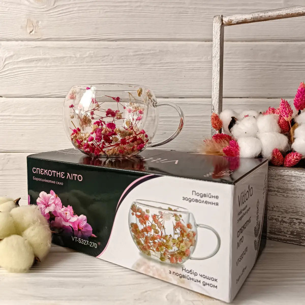 Набір кухлів Vittora Спекотне літо VT-5327-270 270 мл