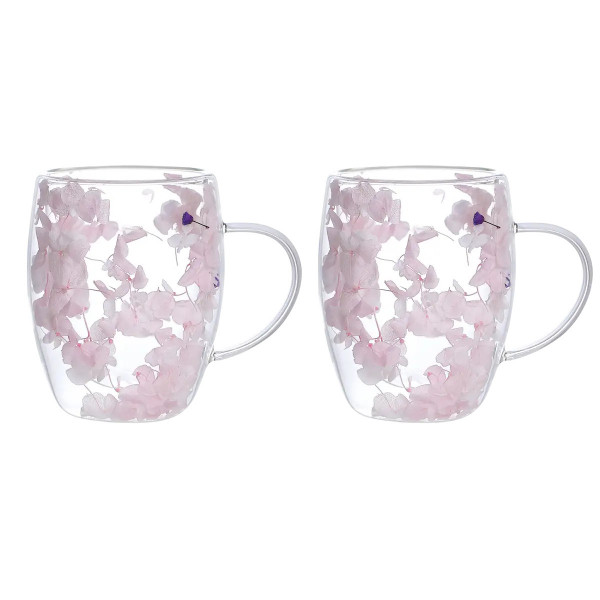 Набір кухлів Vittora Квітковий спокій VT-5319-320 320 мл