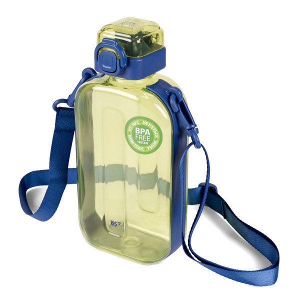 Пляшка-фляга YES Fusion 708195 750 мл зелена