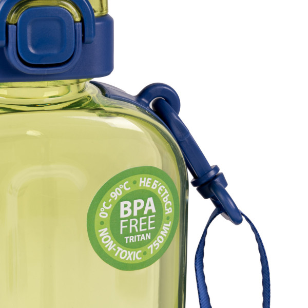 Пляшка-фляга YES Fusion 708195 750 мл зелена