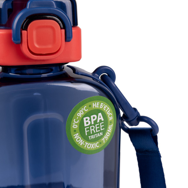 Пляшка-фляга YES Fusion 708197 750 мл синя