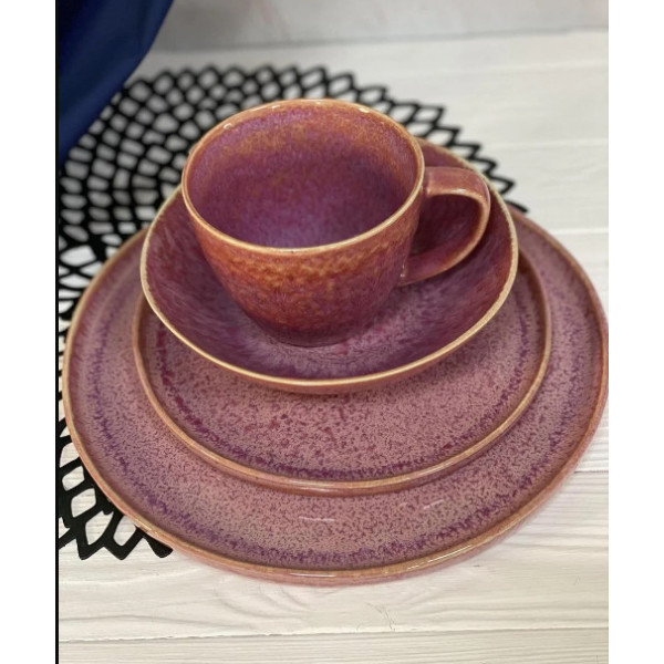 Чашка OLens Рожевий світанок JM-1537-P 400 мл рожева