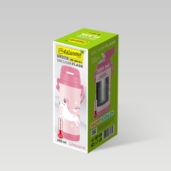 Термос дитячий Maestro Unicorn MR-1640-50-C 500 мл Термос дитячий Maestro Unicorn MR-1640-50-C 500 мл