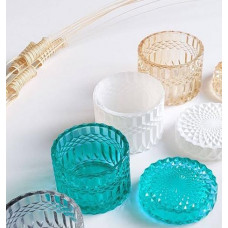 Цукерниця OLens Бірюзове дзеркало 101-126 9х8.5 см бірюзове