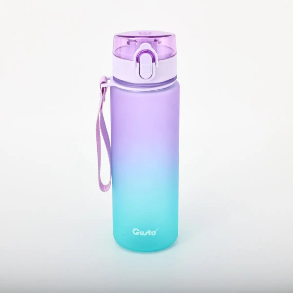Пляшка для води Gusto GT-699007-450 lilac 450 мл бузкова