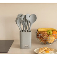Набір кухонного приладдя Magio MG-1131 8 предметів сірий