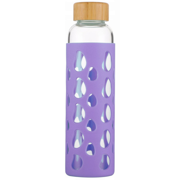 Пляшка для води Kamille KM-9023-violet 500 мл фіолетова