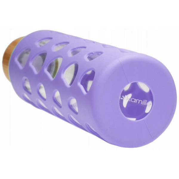 Пляшка для води Kamille KM-9023-violet 500 мл фіолетова